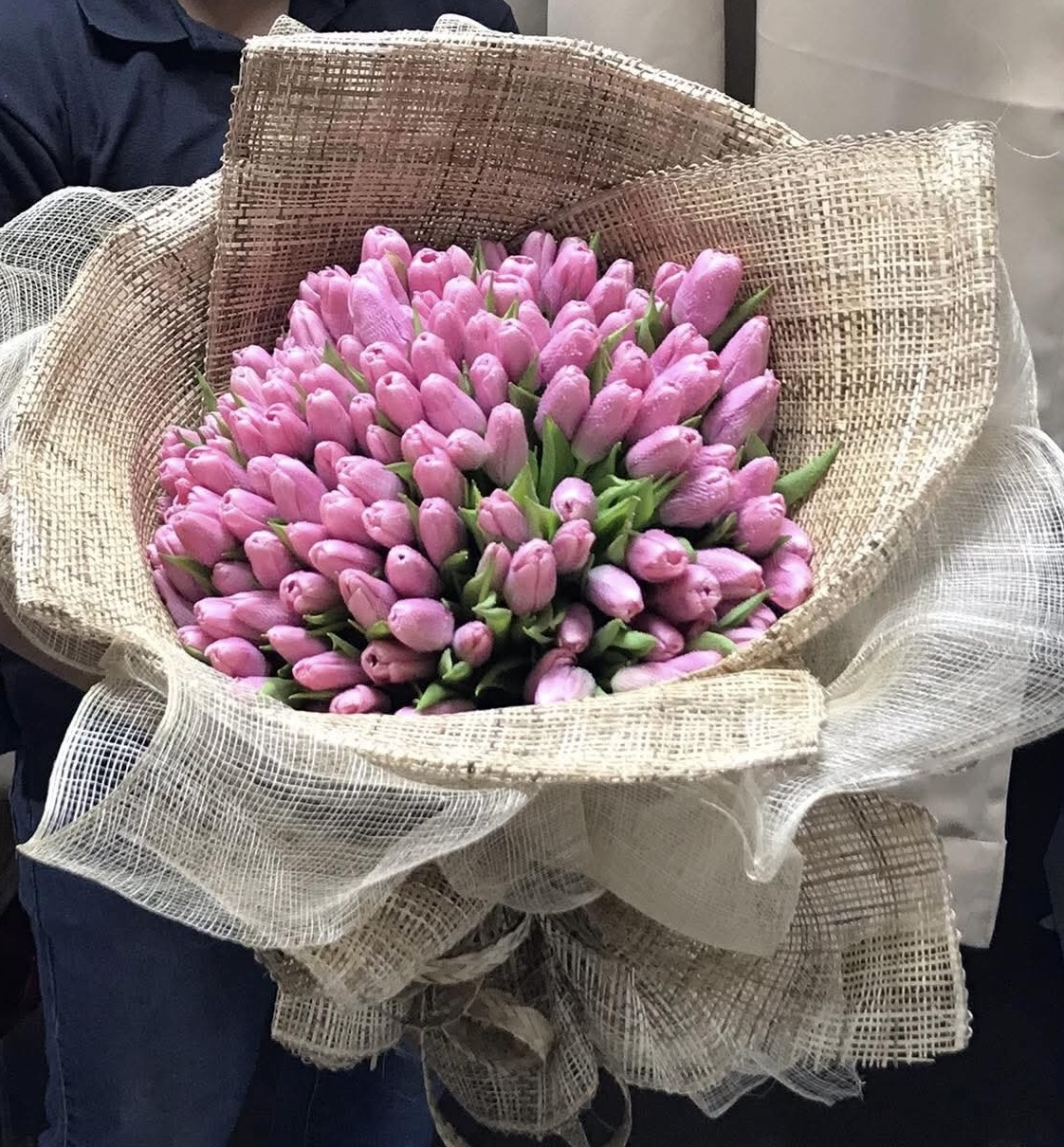 144 Giant tulips  Bouquet