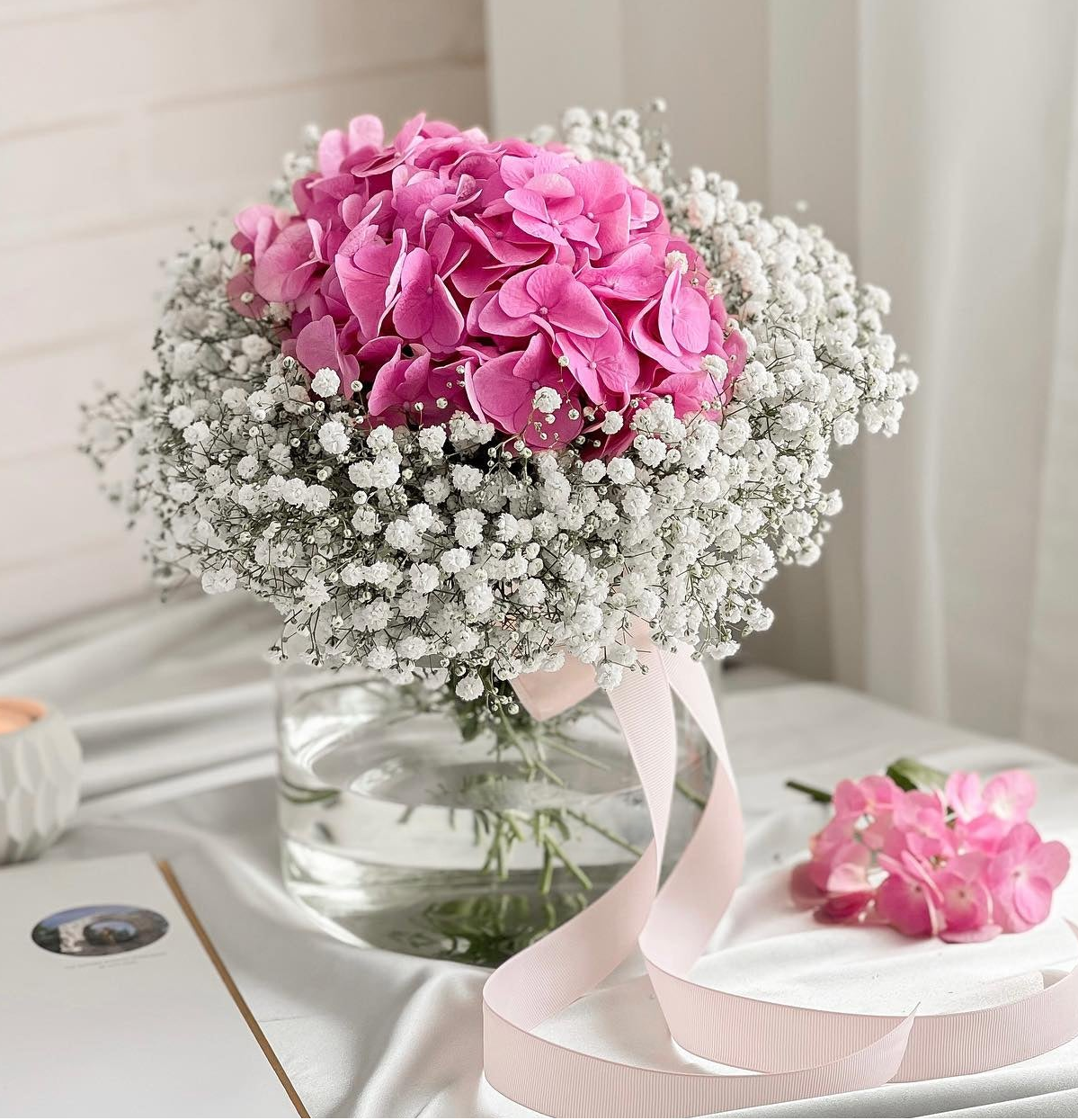Imported Pink Hydrangea